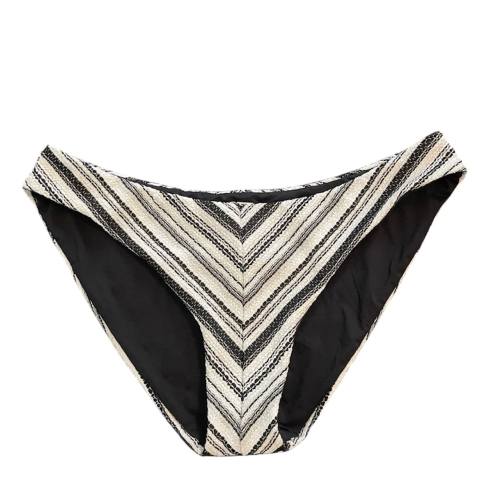 BECCA Black and White One Piece Swimwear Large